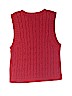 Baby Gap 100% Cotton Red Sweater Vest Size 3 - photo 2