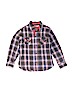 Guess 100% Cotton Blue Long Sleeve Button-Down Shirt Size 5 - 6 - photo 1
