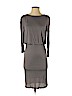 Alice + Olivia 100% Rayon Gray Casual Dress Size S - photo 1