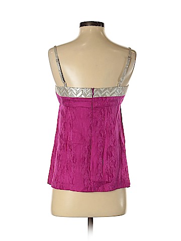 Trina Turk Sleeveless Silk Top (view 2)