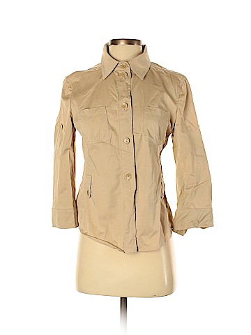 Max Mara 3/4 Sleeve Button-Down Shirt (view 1)