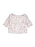 Zunie 100% Polyester Pink Short Sleeve Blouse Size 12 - photo 2
