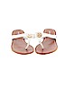 Kayleen By Los Angeles Brown Flip Flops Size 8 - photo 2