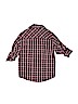 Assorted Brands Plaid Burgundy Long Sleeve Button-Down Shirt Size 6 - photo 2