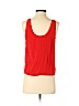 Madewell 100% Silk Red Sleeveless Silk Top Size S - photo 2