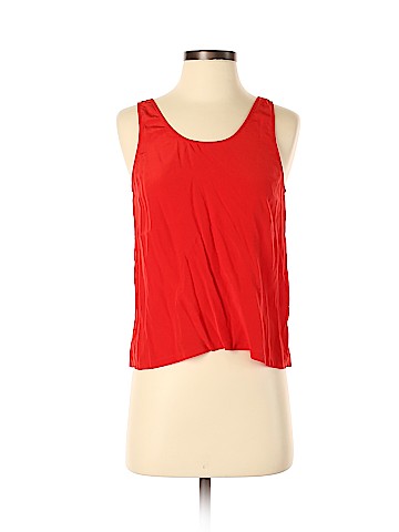 Madewell Sleeveless Silk Top (view 1)