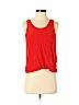 Madewell 100% Silk Red Sleeveless Silk Top Size S - photo 1