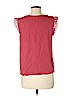 Ann Taylor LOFT 100% Cotton Red Short Sleeve Top Size M (petite) - photo 2