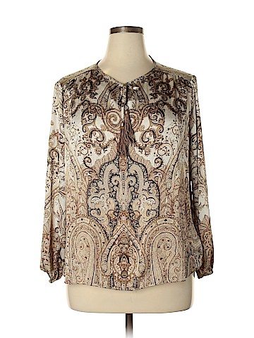 Chico's Long Sleeve Blouse (view 1)