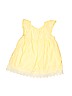 Old Navy 100% Cotton Solid Yellow Dress Size 6-12 mo - photo 1