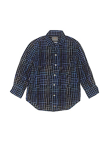 Thomas Dean Long Sleeve Button-Down Shirt (view 1)