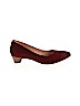 Clarks Burgundy Flats Size 8 - photo 1
