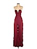 TOBI Burgundy Jumpsuit Size S - photo 1