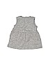 Bon Bebe 100% Cotton Solid Gray Sleeveless Top Size 3-6 mo - photo 2