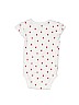 Carter's 100% Cotton White Short Sleeve Onesie 0-3 MO / 3 MO - photo 2