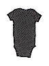 Carter's 100% Cotton Black Short Sleeve Onesie 0-3 MO / 3 MO - photo 2