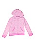 Gymboree 100% Polyester Solid Purple Zip Up Hoodie Size 5 - 6 - photo 1