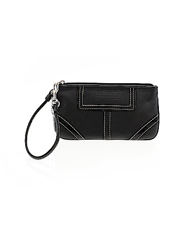 Coach Factory Leather Wristlet (view 1)
