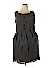 Rabbit Rabbit Rabbit Designs 100% Cotton Black Casual Dress Size 18 - photo 1