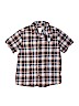 Old Navy 100% Cotton Brown Short Sleeve Button-Down Shirt Size M (youth) - photo 1