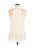 Banana Republic 100% Polyester White Sleeveless Blouse Size XL - photo 2