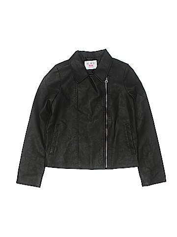 The Children's Place Faux Leather Jacket (view 1)