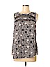 CAbi 100% Polyester Black Sleeveless Blouse Size M - photo 1