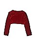 Jona Michelle 100% Polyester Red Cardigan Size 8 - photo 2