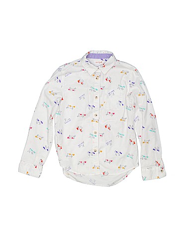 Cat & Jack Long Sleeve Button-Down Shirt (view 1)