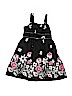 Disorderly Kids 100% Cotton Print Black Dress Size 10 - photo 1