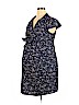 Motherhood Blue Casual Dress Size XL - photo 1