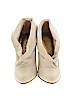 REPORT 100% Leather Ivory Ankle Boots Size 7 1/2 - photo 2