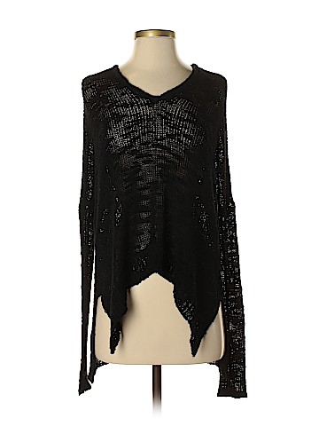 Helmut Lang Silk Pullover Sweater (view 1)