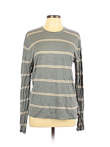 Banana U.S.A. Long Sleeve Silk Top (view 1)