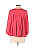 Parker 100% Silk Pink 3/4 Sleeve Silk Top Size S - photo 2