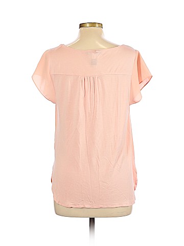 INC International Concepts Short Sleeve Blouse (view 2)