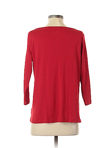 Talbots 3/4 Sleeve T-Shirt (view 2)