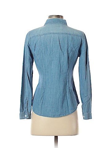 Ann Taylor LOFT Long Sleeve Button-Down Shirt (view 2)