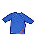 Nike 100% Polyester Graphic Blue Active T-Shirt Size M (kids) - photo 1