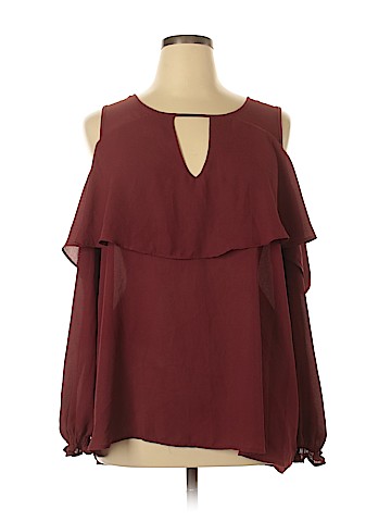 Eyeshadow Short Sleeve Blouse (view 1)