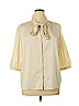 Ellison 100% Polyester Ivory 3/4 Sleeve Blouse Size 1X - photo 1