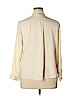 Ann Taylor 100% Polyester Ivory Long Sleeve Blouse Size XL (petite) - photo 2