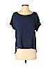 Ella Moss 100% Rayon Blue Short Sleeve Blouse Size XS - photo 1