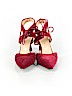 Enrico Antinori Burgundy Heels Size EU 40 - photo 2