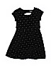 The Children's Place 100% Cotton Print Black Dress Size 7 - 8 - photo 1