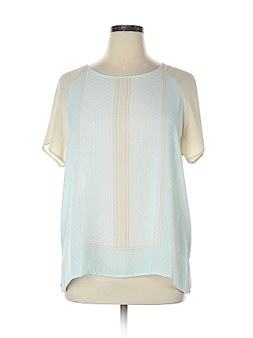 Ann Taylor LOFT Outlet Short Sleeve Blouse (view 1)