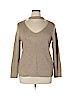Lucky Brand Tan Pullover Sweater Size XL - photo 1