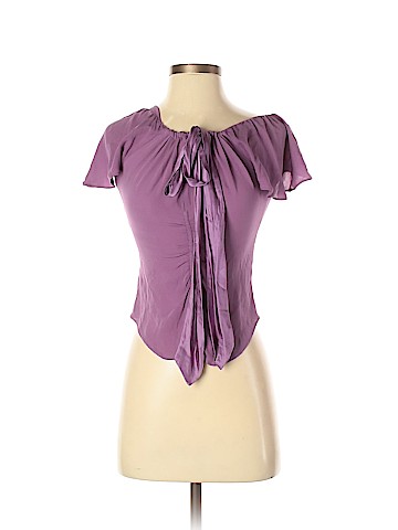 Zac Posen Short Sleeve Blouse (view 1)