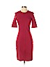 Diane von Furstenberg Red Casual Dress Size 2 - photo 1