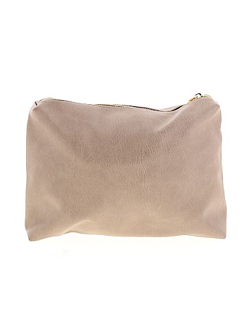 Madison West Leather Clutch (view 2)